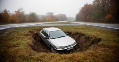 Kierująca z 3 promilami wiozła dziecko i wpadła do rowu