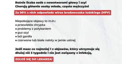Kampania Nie odbieraj sobie głosu przypomina o objawach